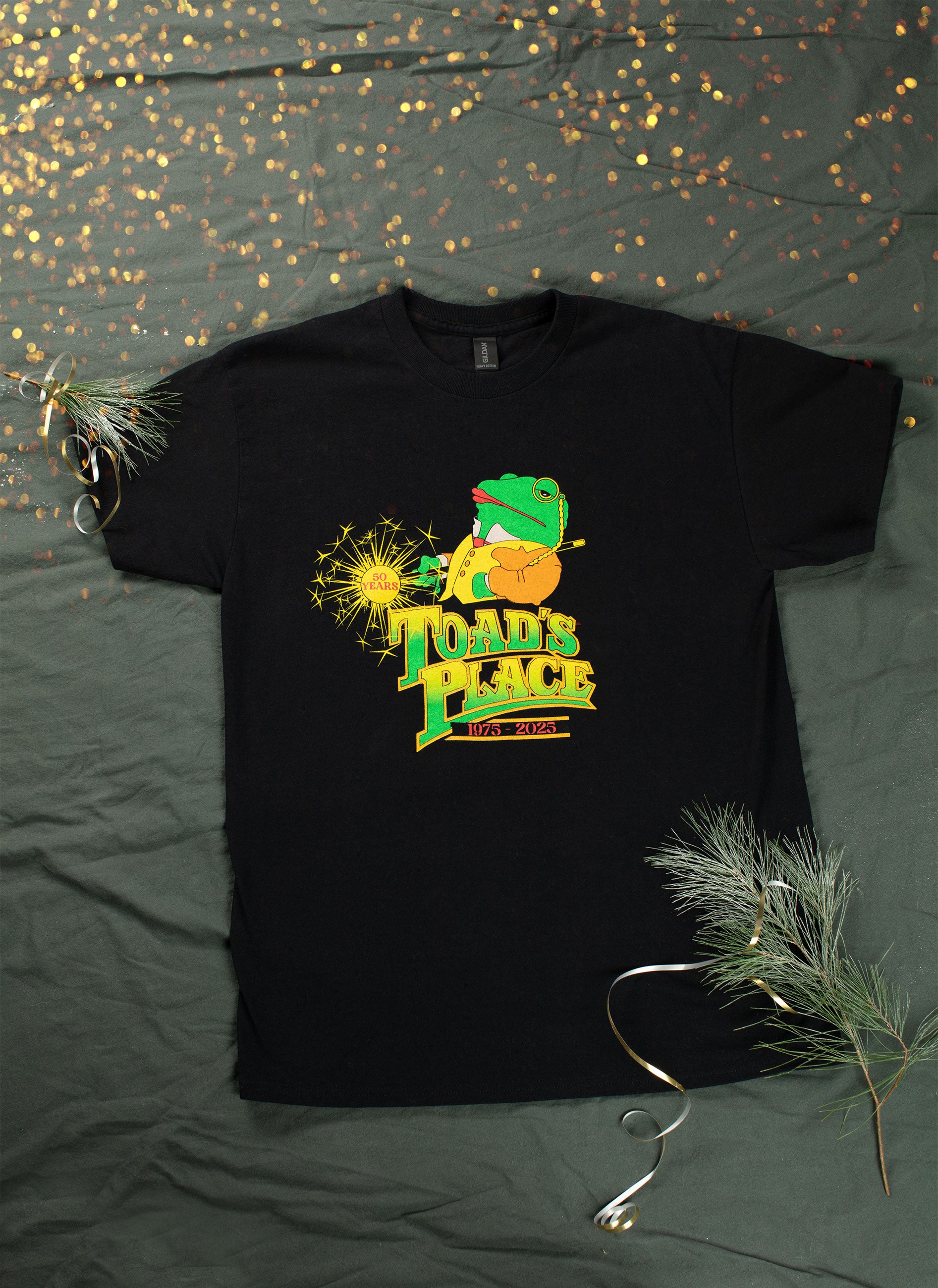 50 Year Toad's Place Black Tee