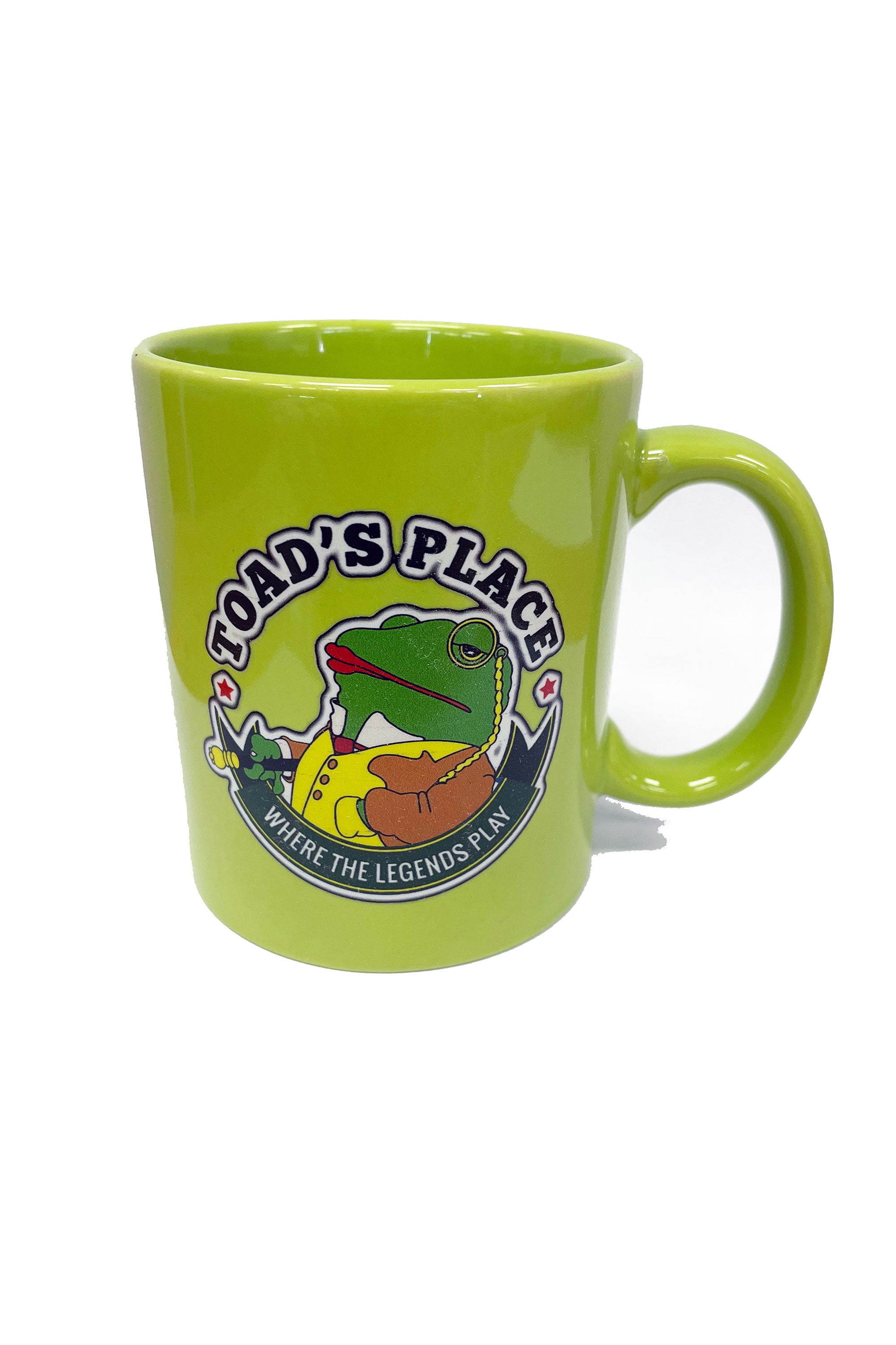 Toad's Place Mug - Lime Green