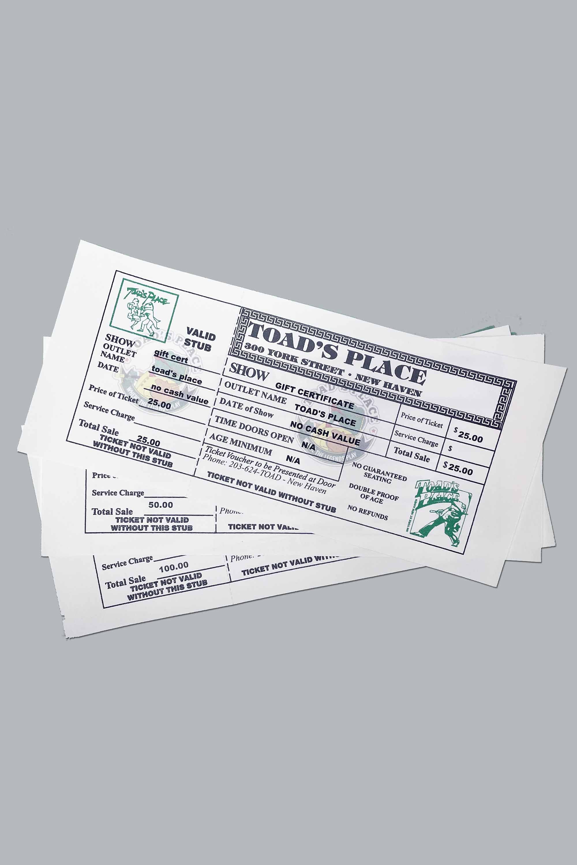 Gift Certificates