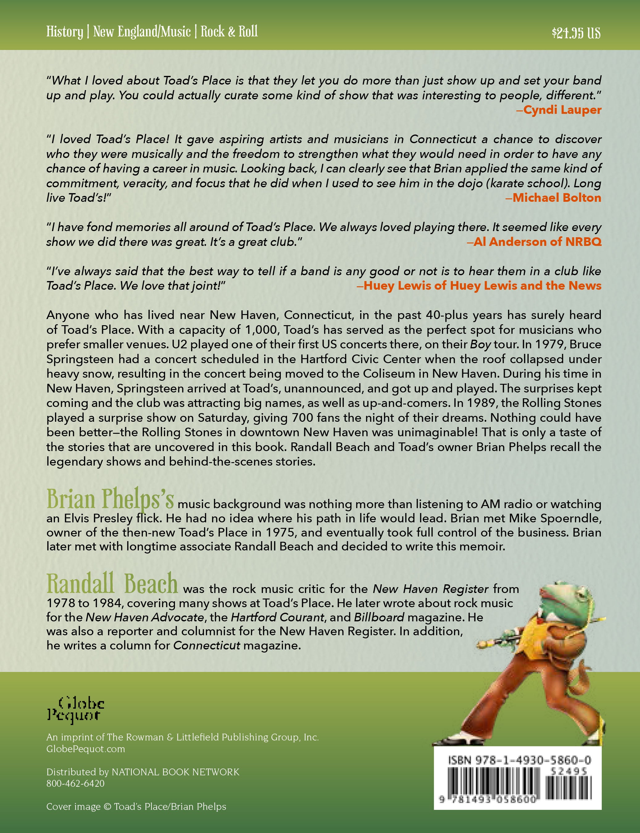 The Legendary Toad's Place Book