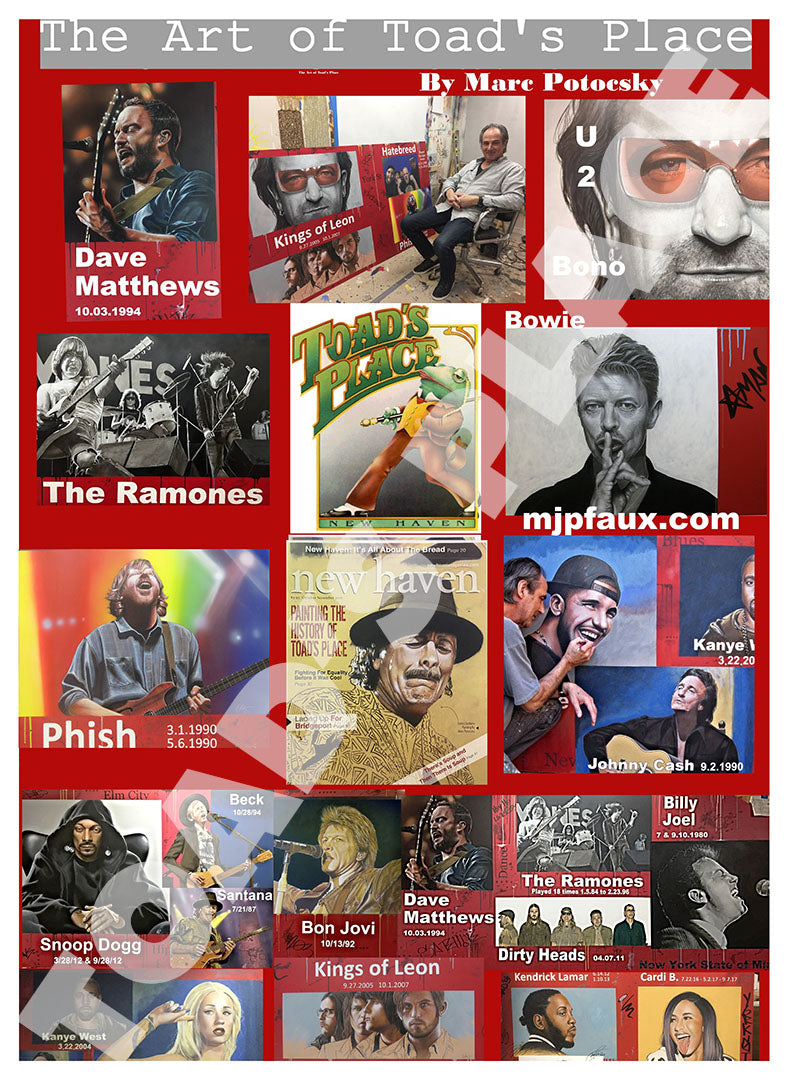 Toad's Place Poster - The Art of Toad's Place (Limited Edition)